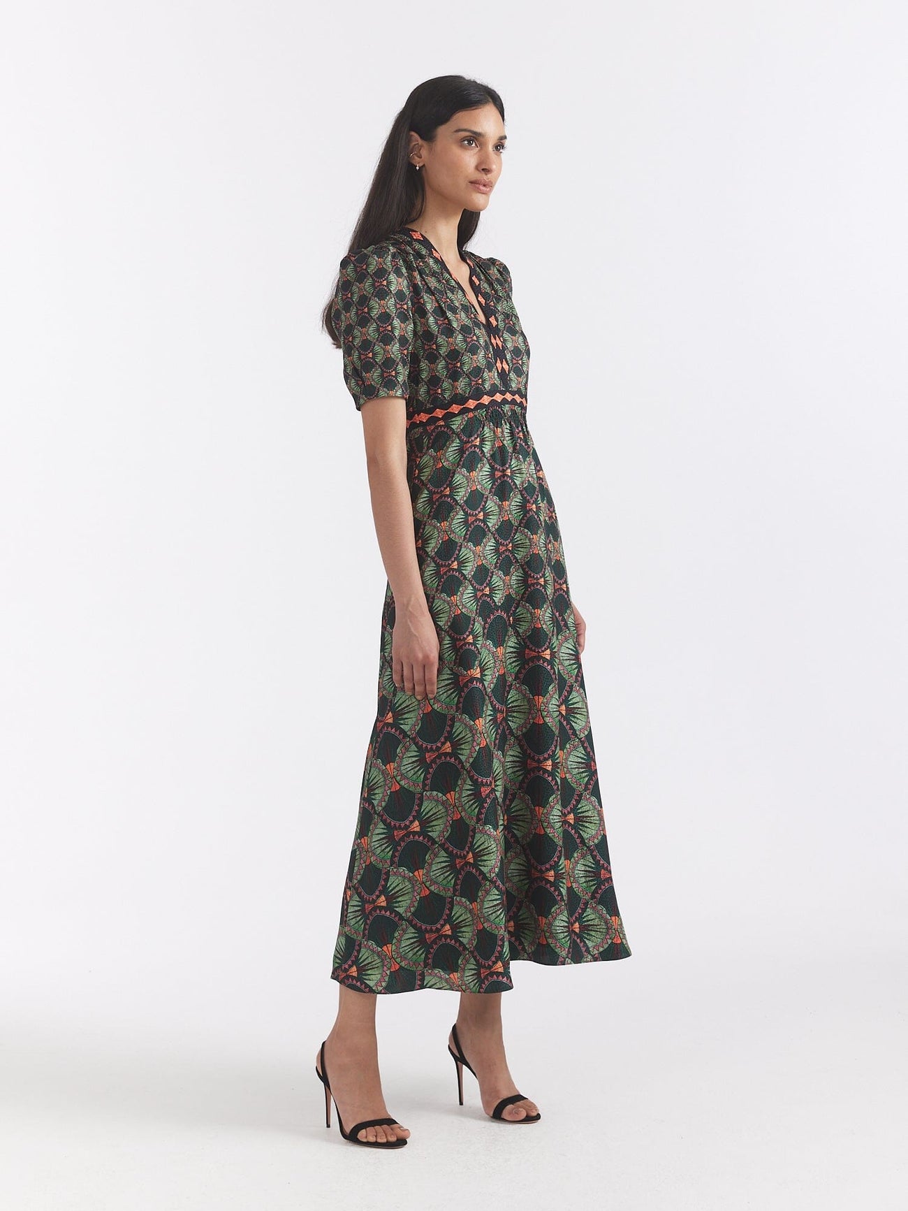 Load image into Gallery viewer, Tabitha C Dress in Myrtle Gradient
