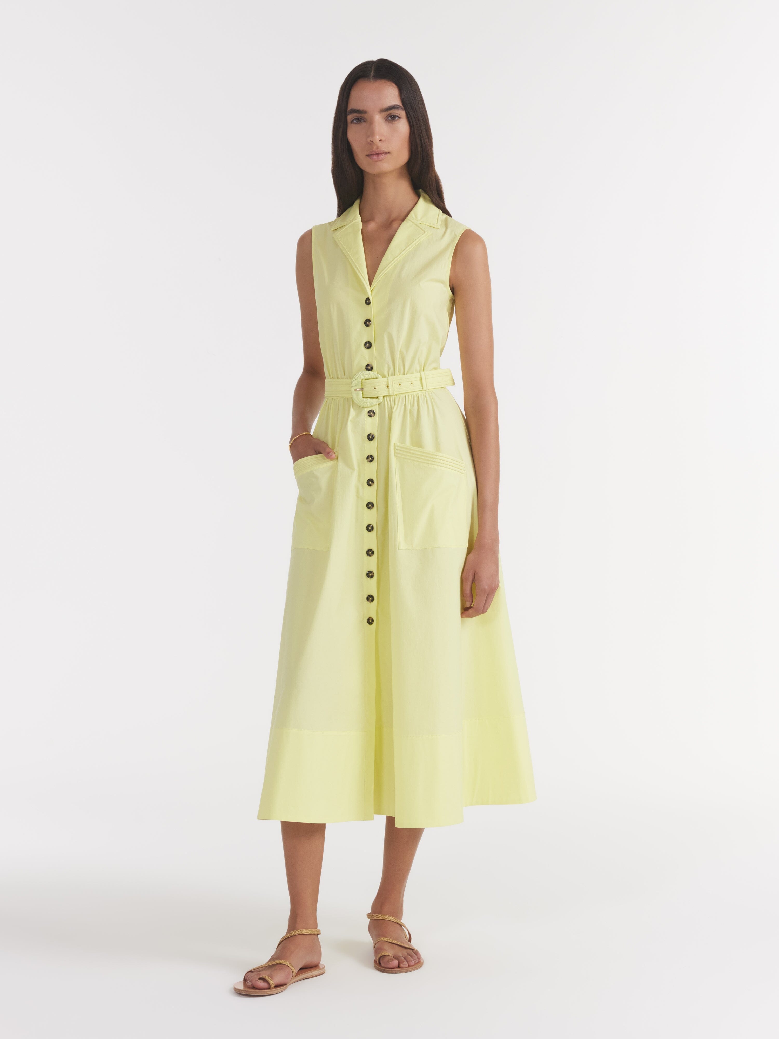 Kirat Dress in Sunlight SALONI Kirat Dress in Sunlight SALONI