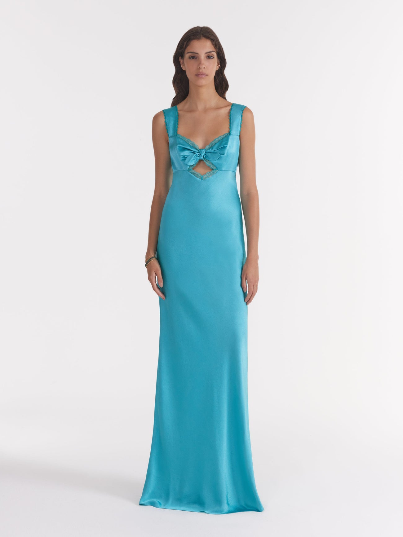 Load image into Gallery viewer, Lina Long Dress in Atlantis