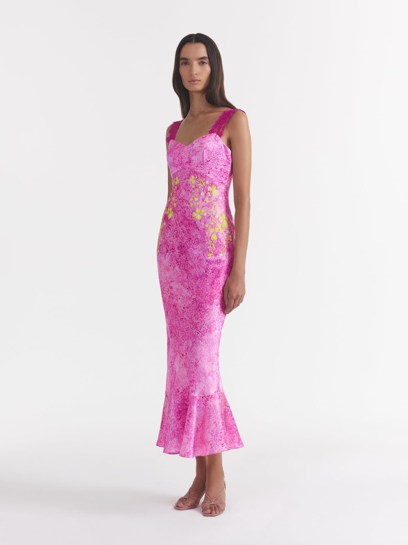 Load image into Gallery viewer, Mimi C Dress in Thistledown Blossom