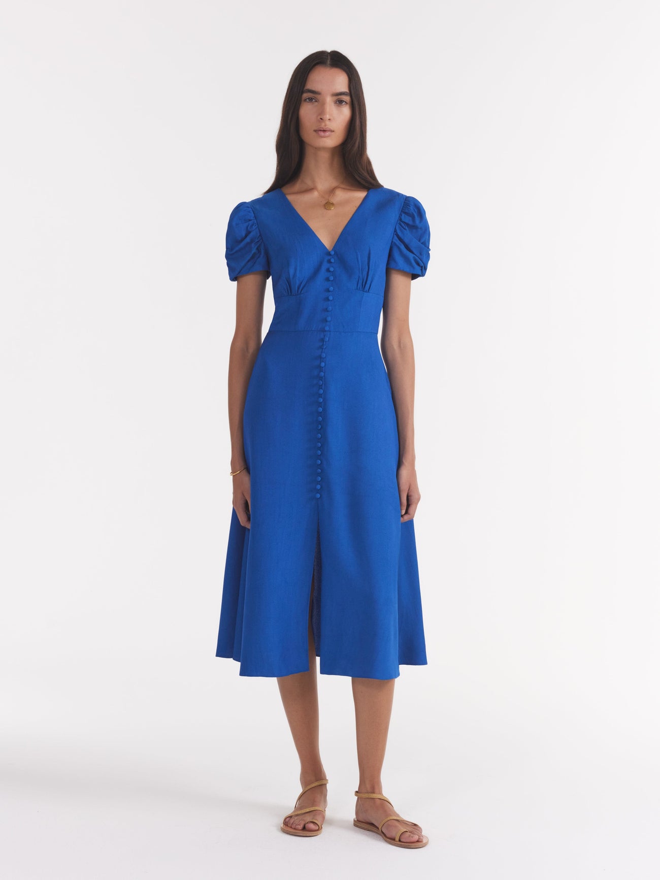 Load image into Gallery viewer, Margot Dress in Lapis Blue