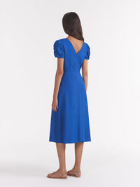 Margot Dress in Lapis Blue