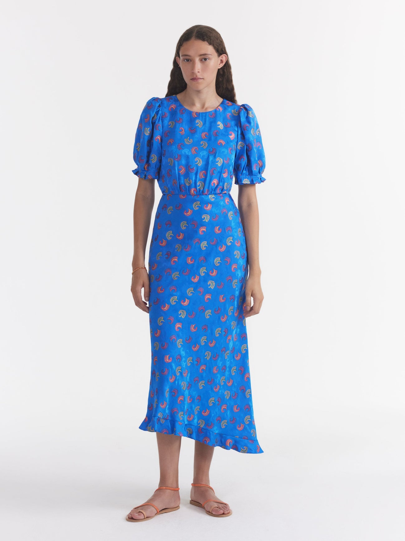 Load image into Gallery viewer, Vida D Dress in Lapis Multi