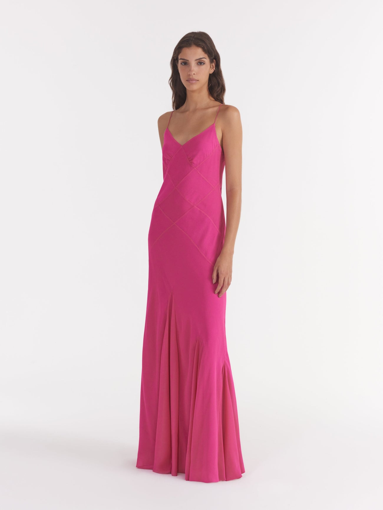 Load image into Gallery viewer, Cameron Dress in Honeysuckle Pink