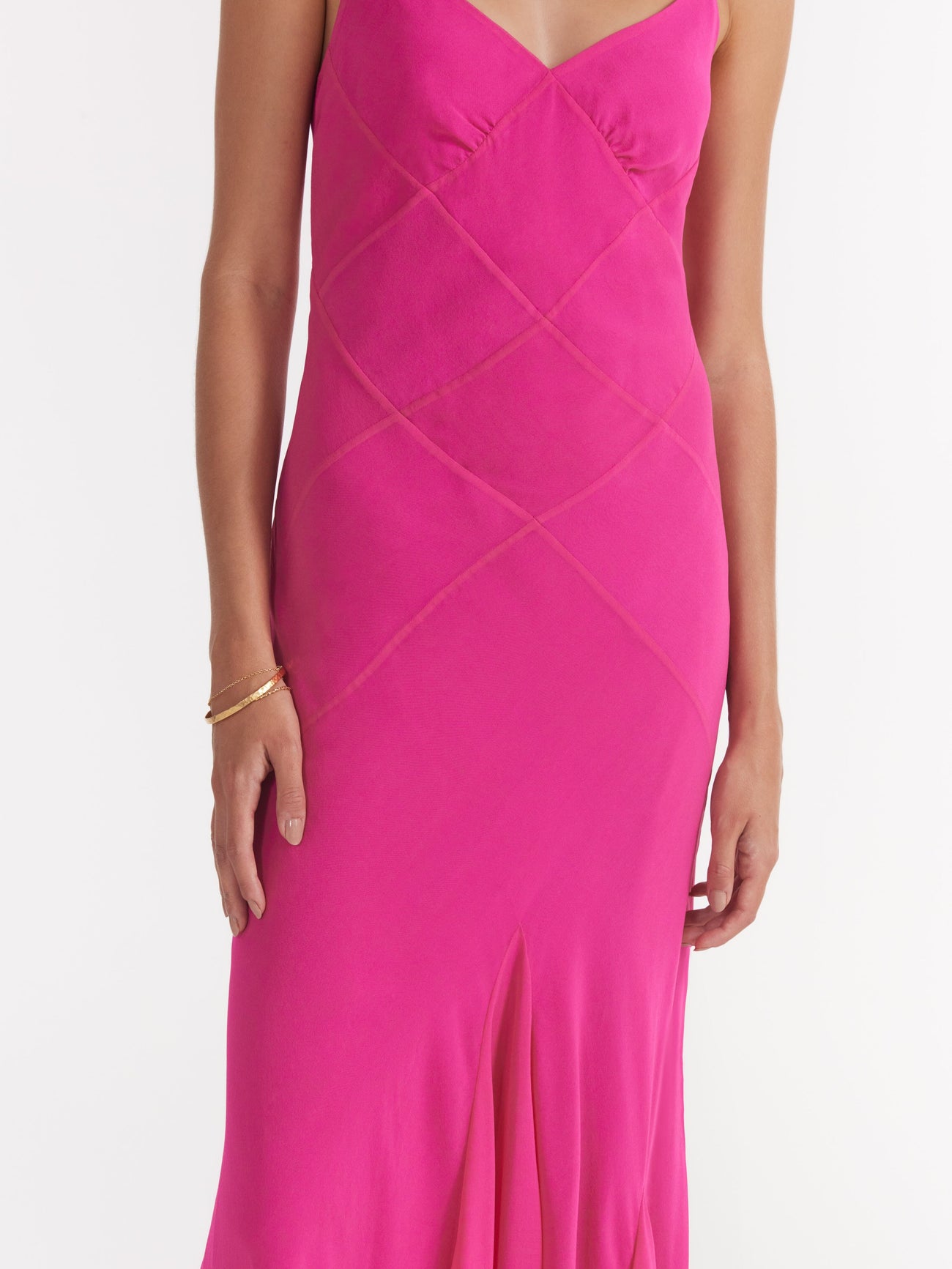 Load image into Gallery viewer, Cameron Dress in Honeysuckle Pink