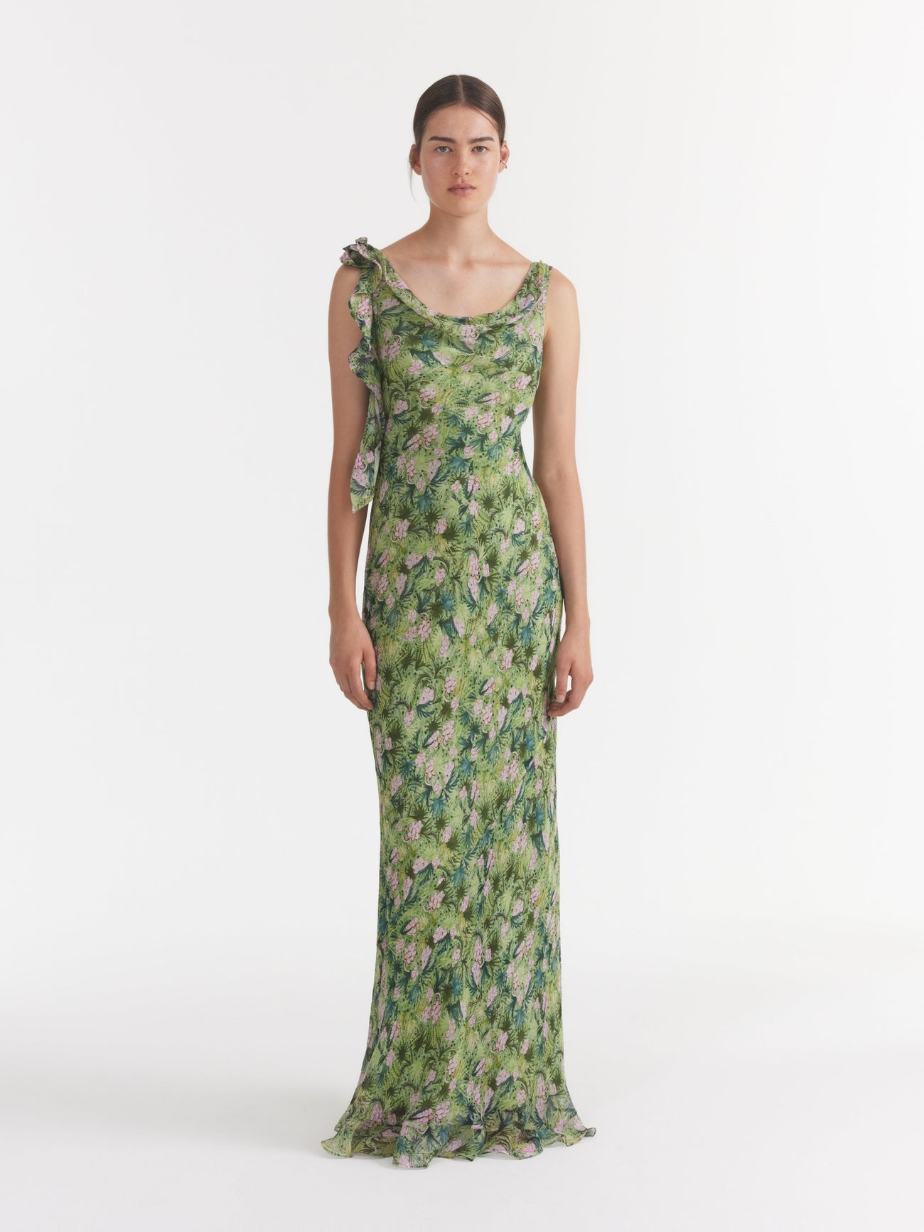 Load image into Gallery viewer, Asher B Dress in Palmetto Fern
