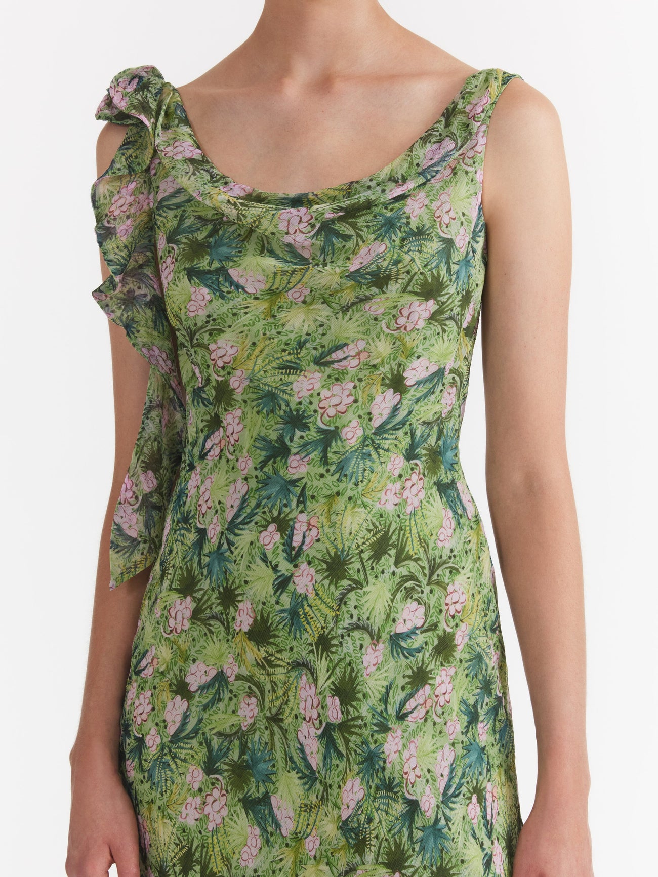 Load image into Gallery viewer, Asher B Dress in Palmetto Fern