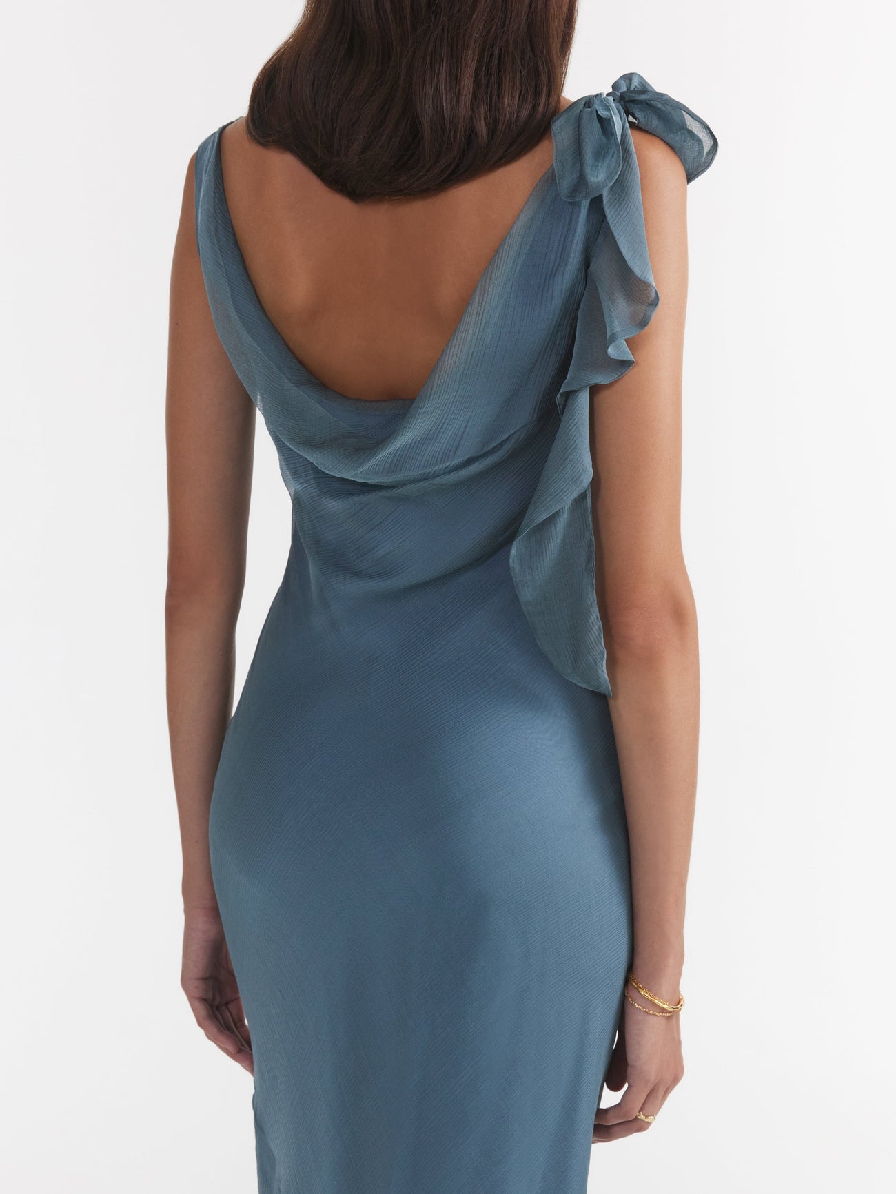 Load image into Gallery viewer, Asher B Dress in Ash Blue