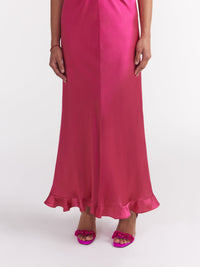 Fia Dress in Bright Pink