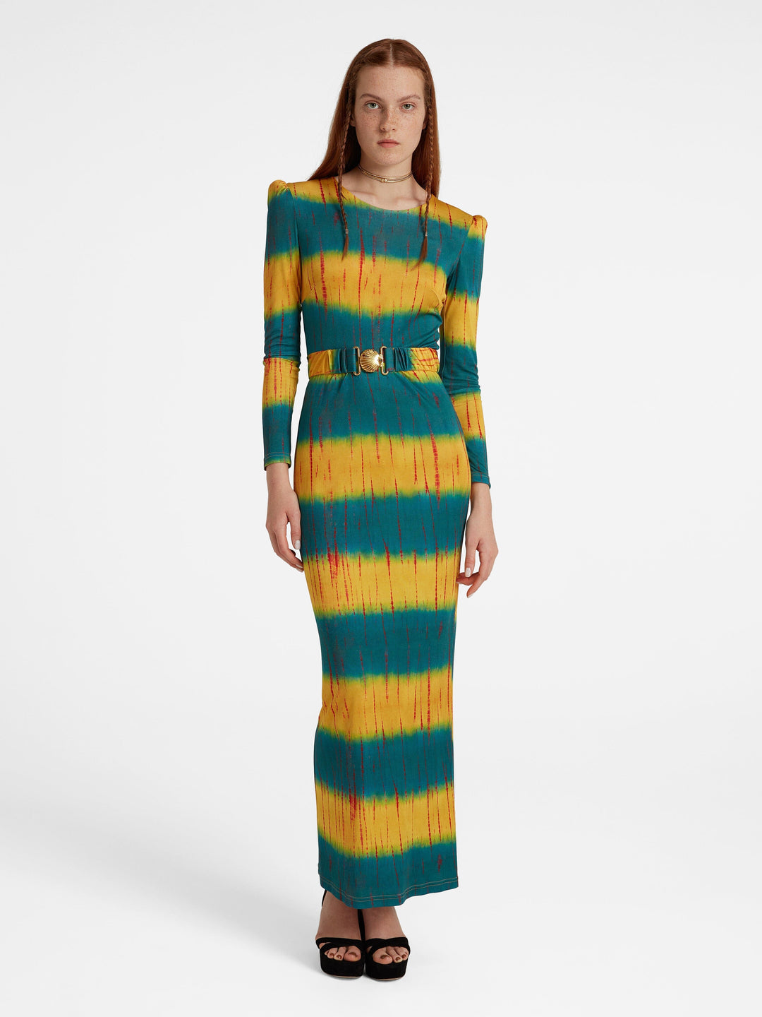 Venyx Lea B Dress in Golden Poppy