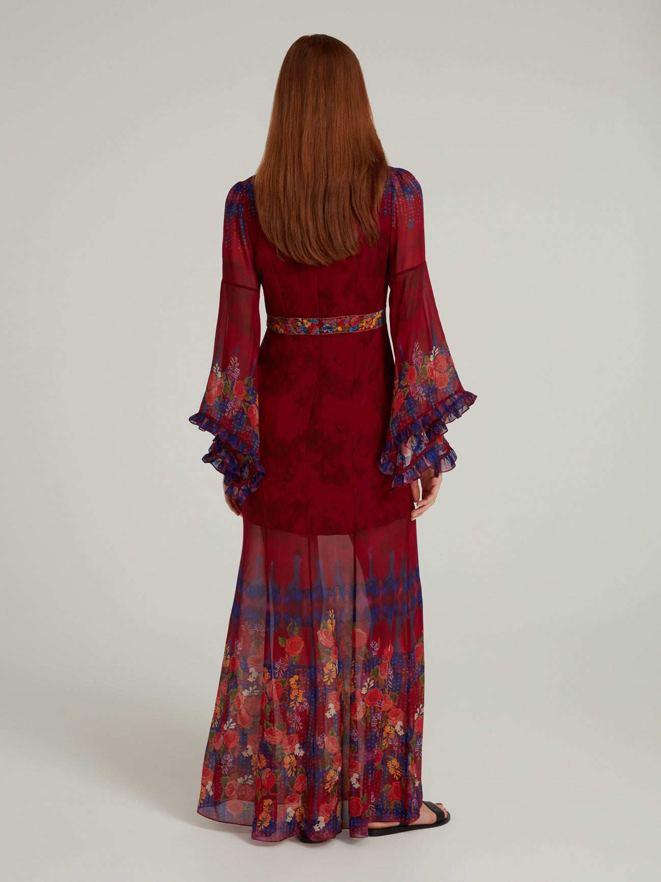 Load image into Gallery viewer, Venyx Poppy Dress in Sunrise Mala