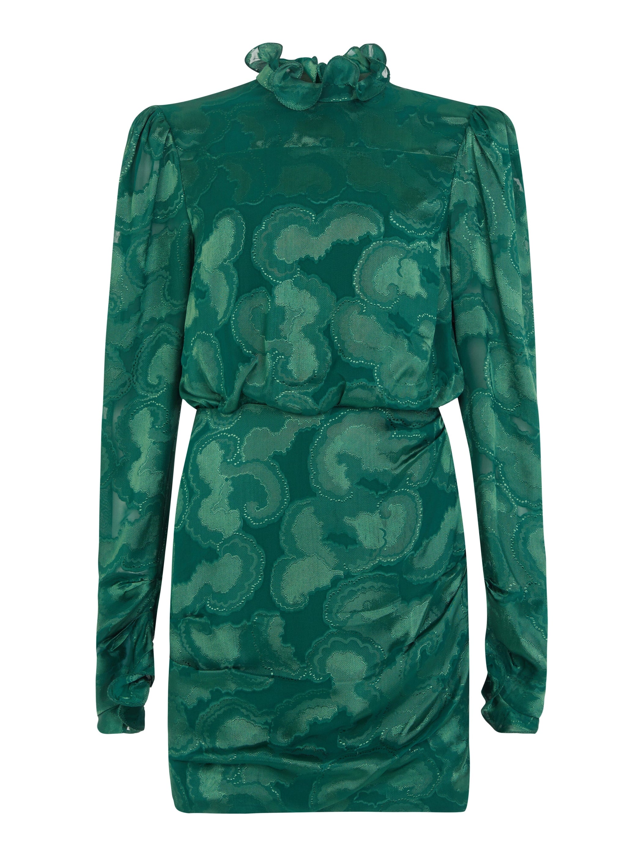 Rina B Dress in Forest Green