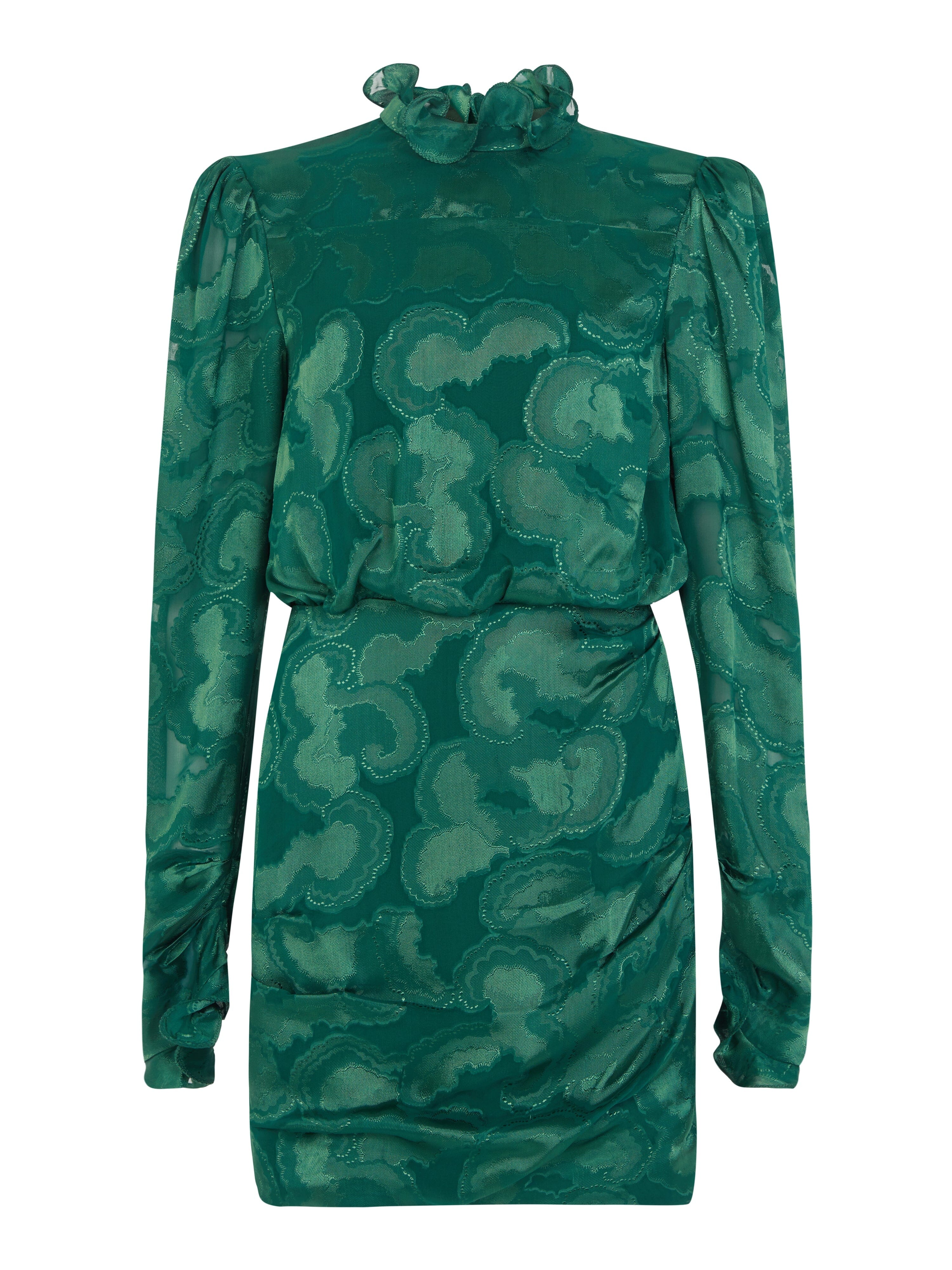 Rina B Dress in Forest Green