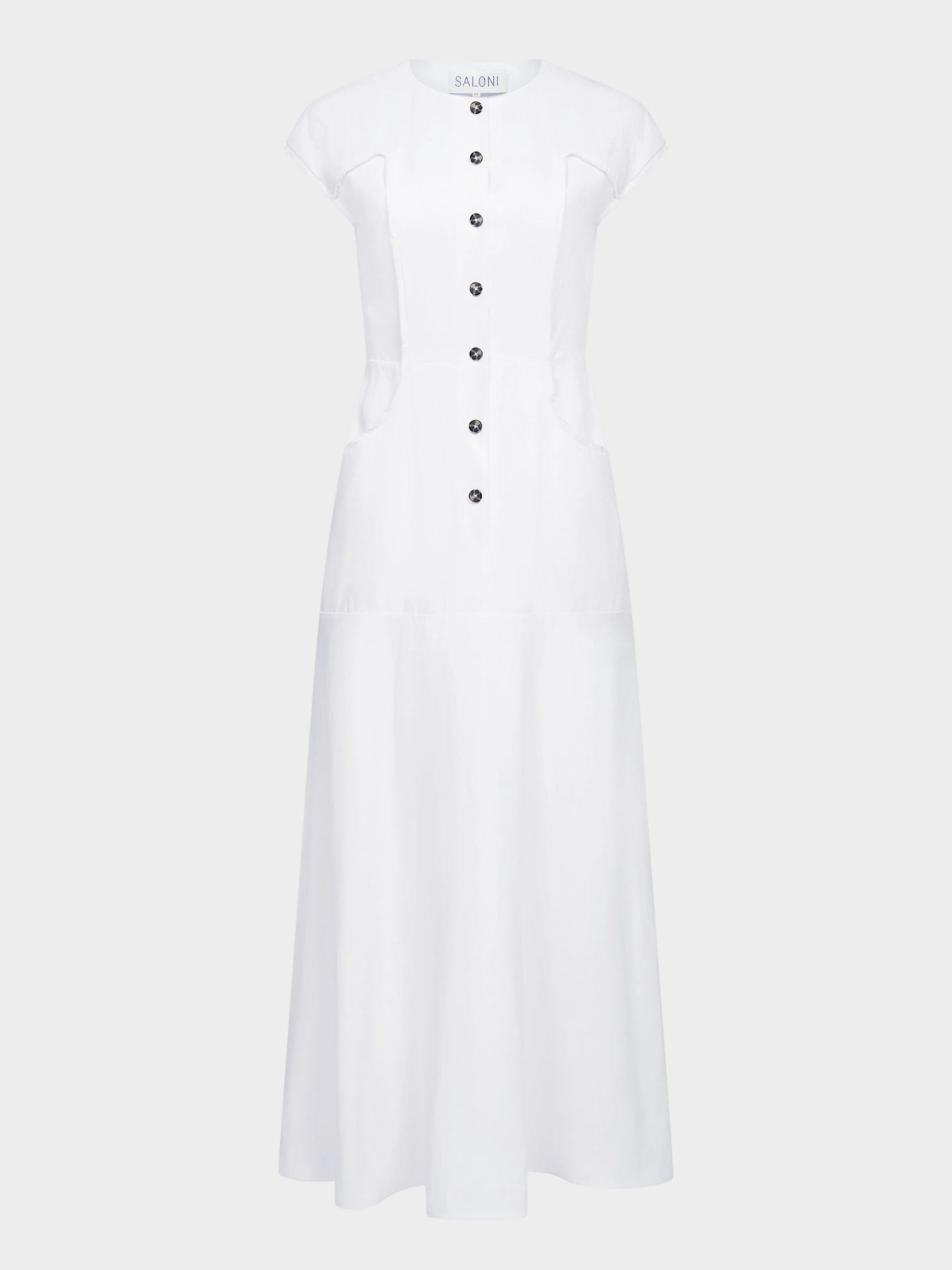 Sierra B Dress in Ivory