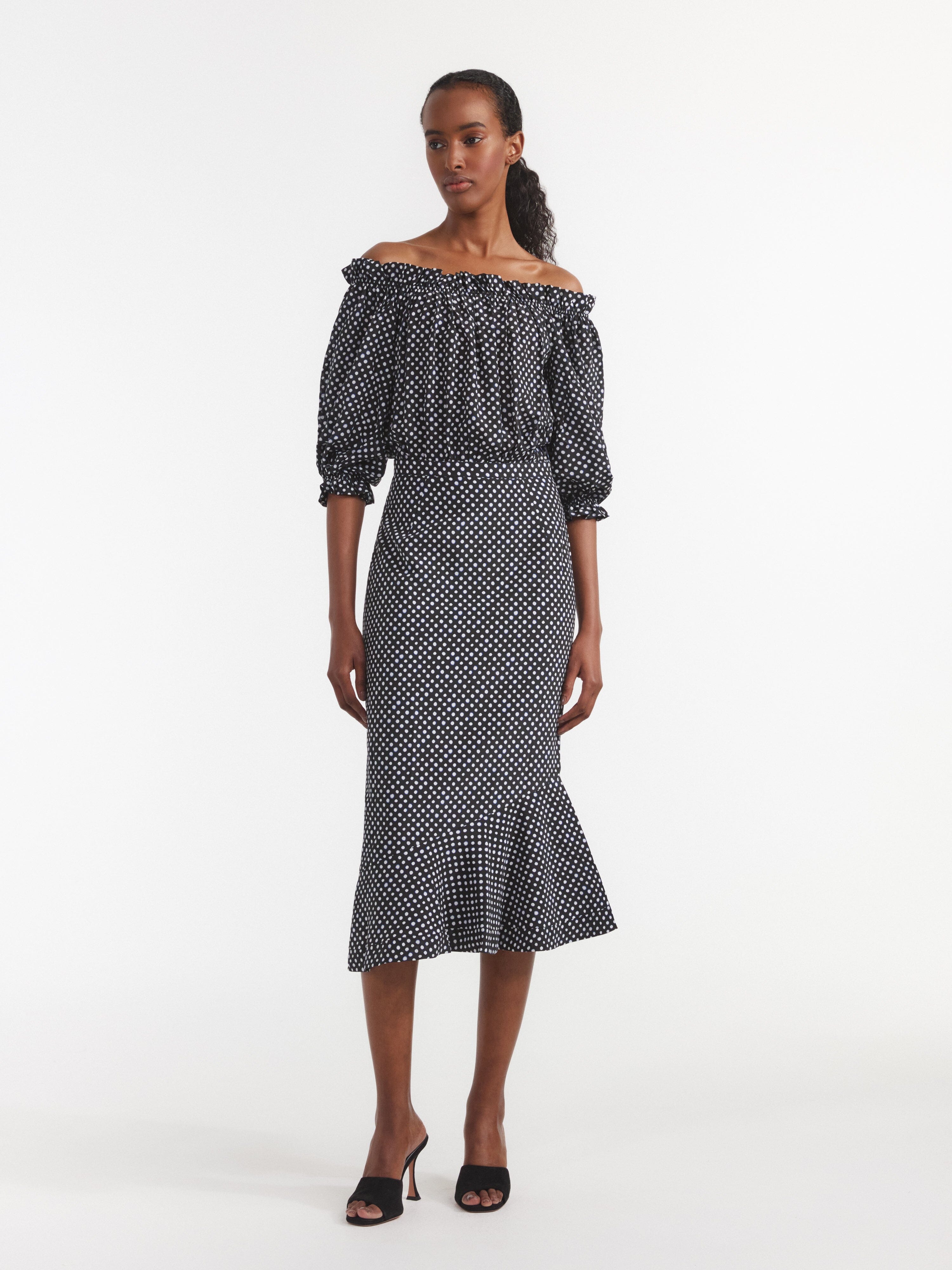 Grace Dress in Polka Dot