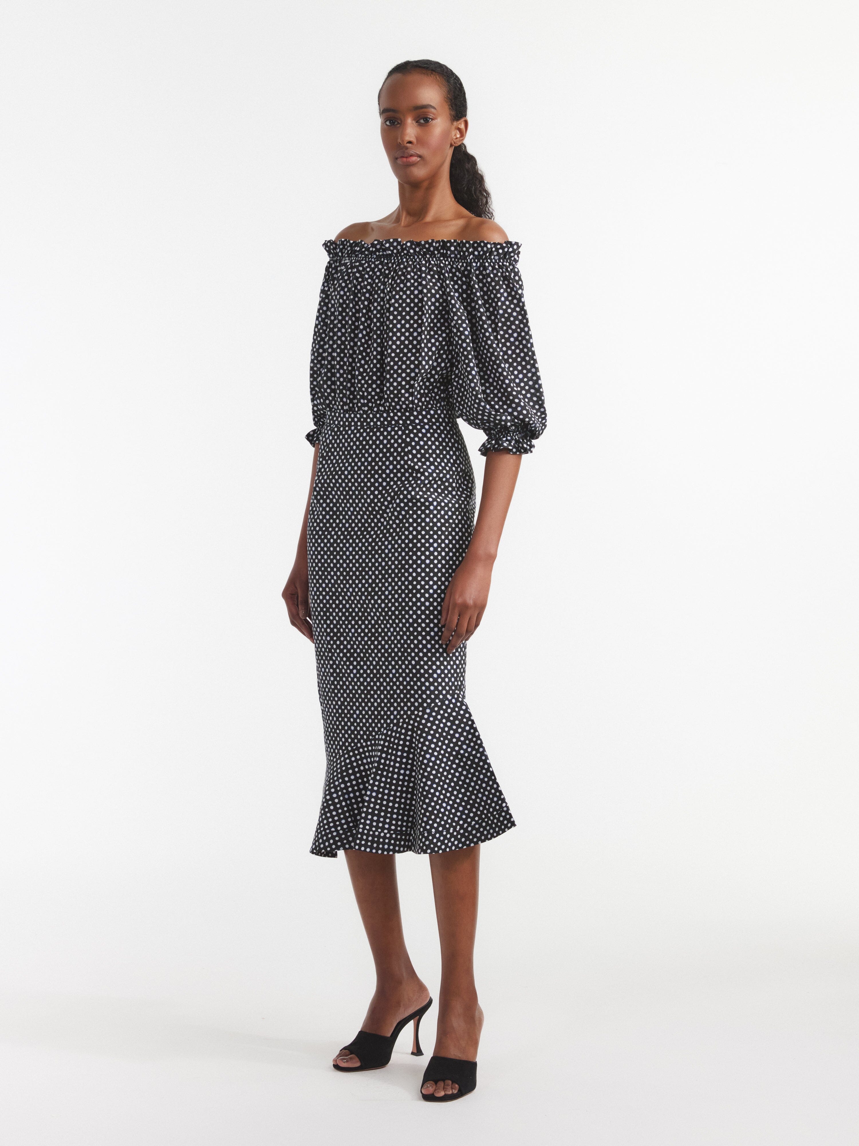 Grace Dress in Polka Dot
