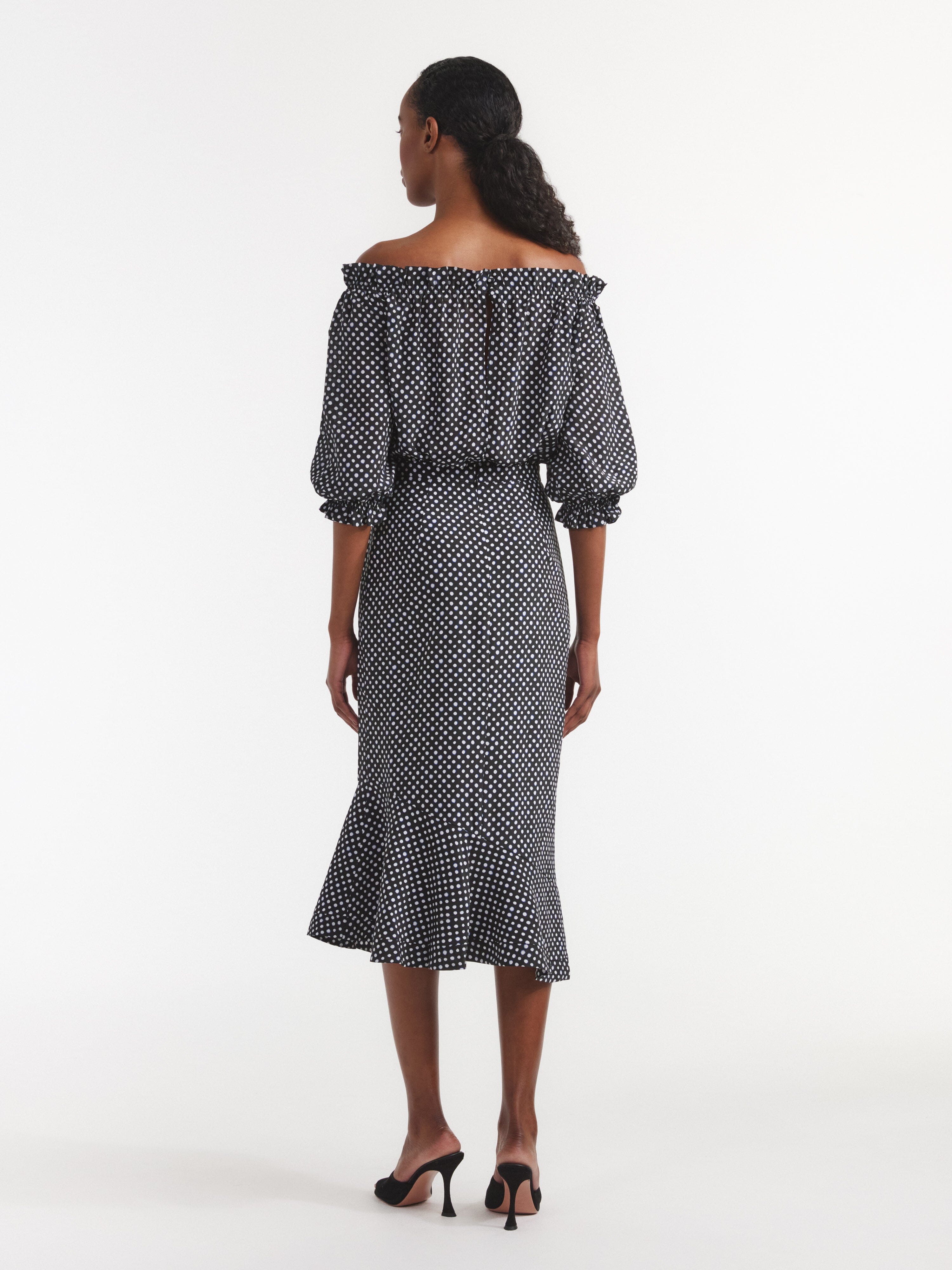Grace Dress in Polka Dot