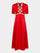 Tabitha C Dress in Scarlet Ornate Embroidery