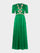 Tabitha C Dress in Emerald Green Ornate Embroidery