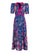 Tabitha B Dress in Quill Reef print