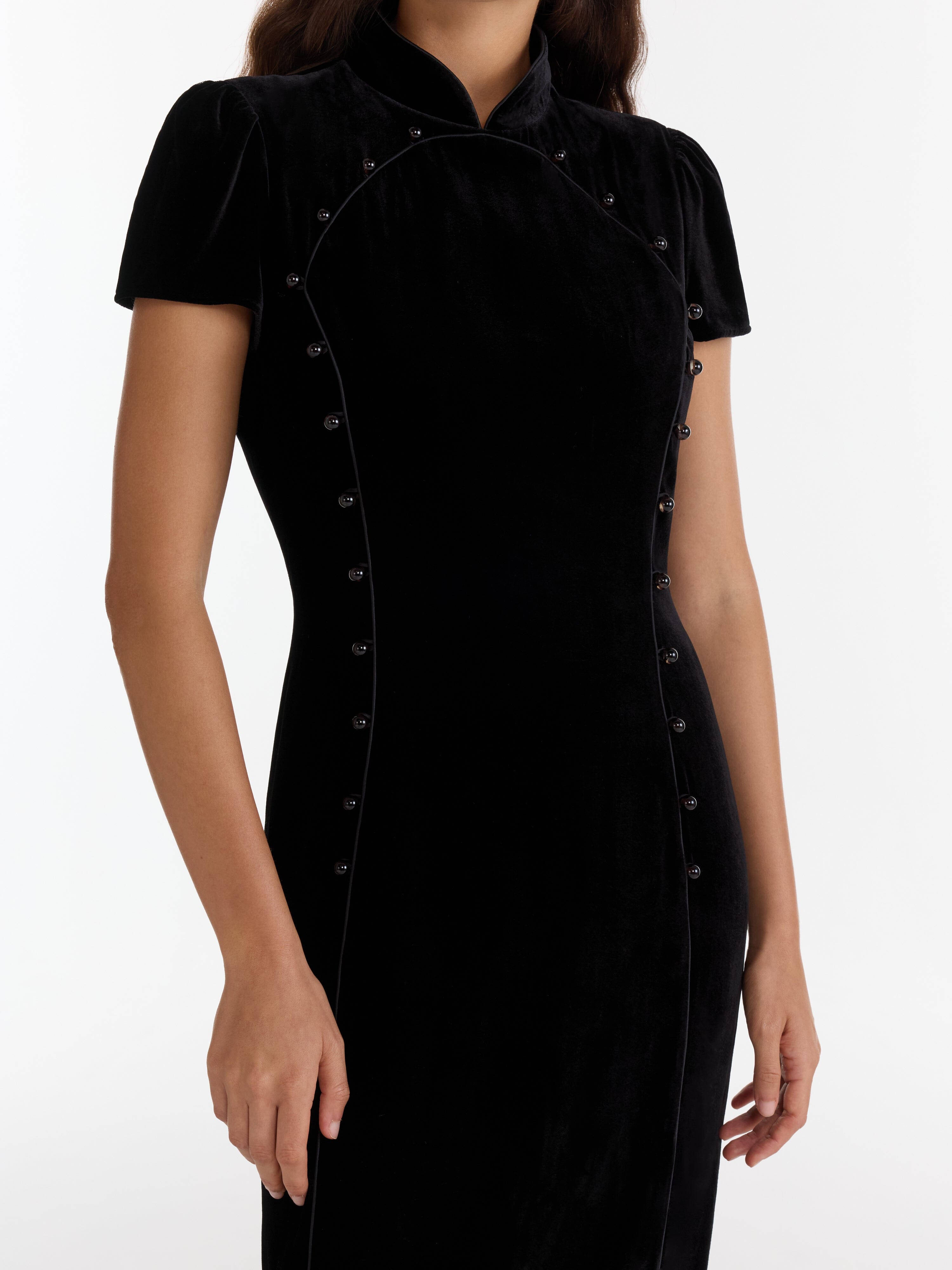 Taro C Dress in Black