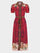 Vanessa D Dress in Aster Border