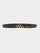 Venyx Snake Eyes Black Leather Belt