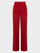 Wide Tailored Trousers in Rouge Red