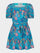 Yashi Short Dress in Mosaic Sea