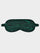 Piped Eye Mask in Forest Marbling