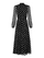 Jacqui B Dress in Mono Dot