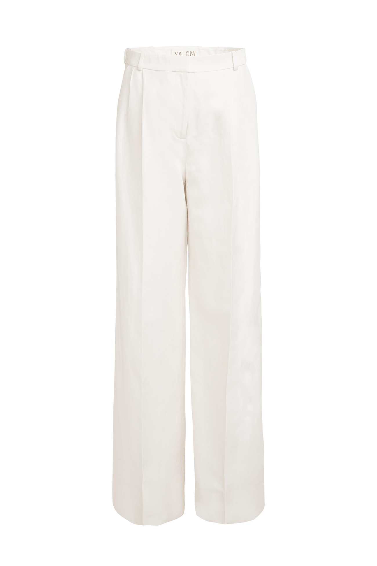 Load image into Gallery viewer, Wide Tailored Trouser in Cream