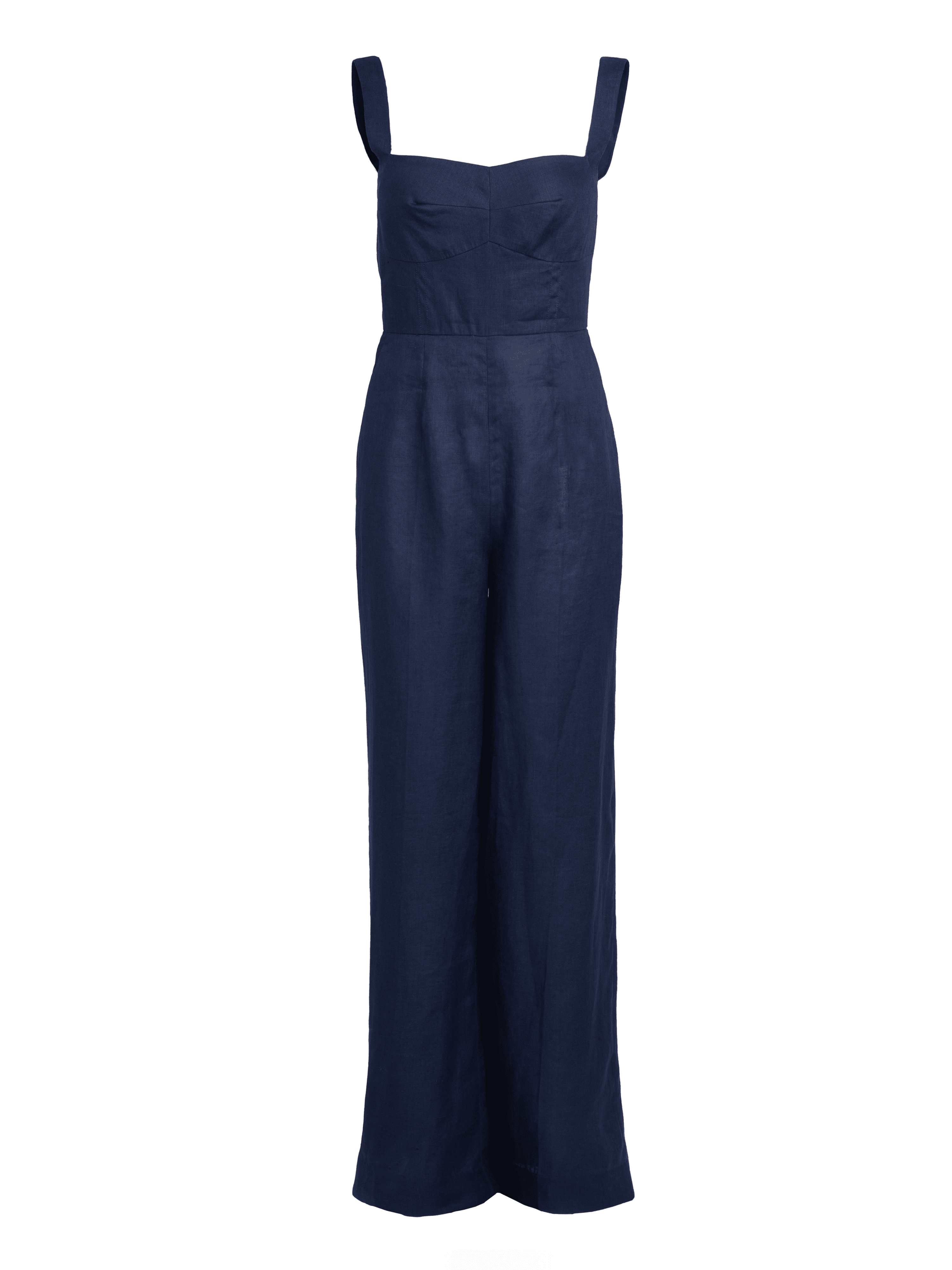 Rachel Jumpsuit in Navy – SALONI