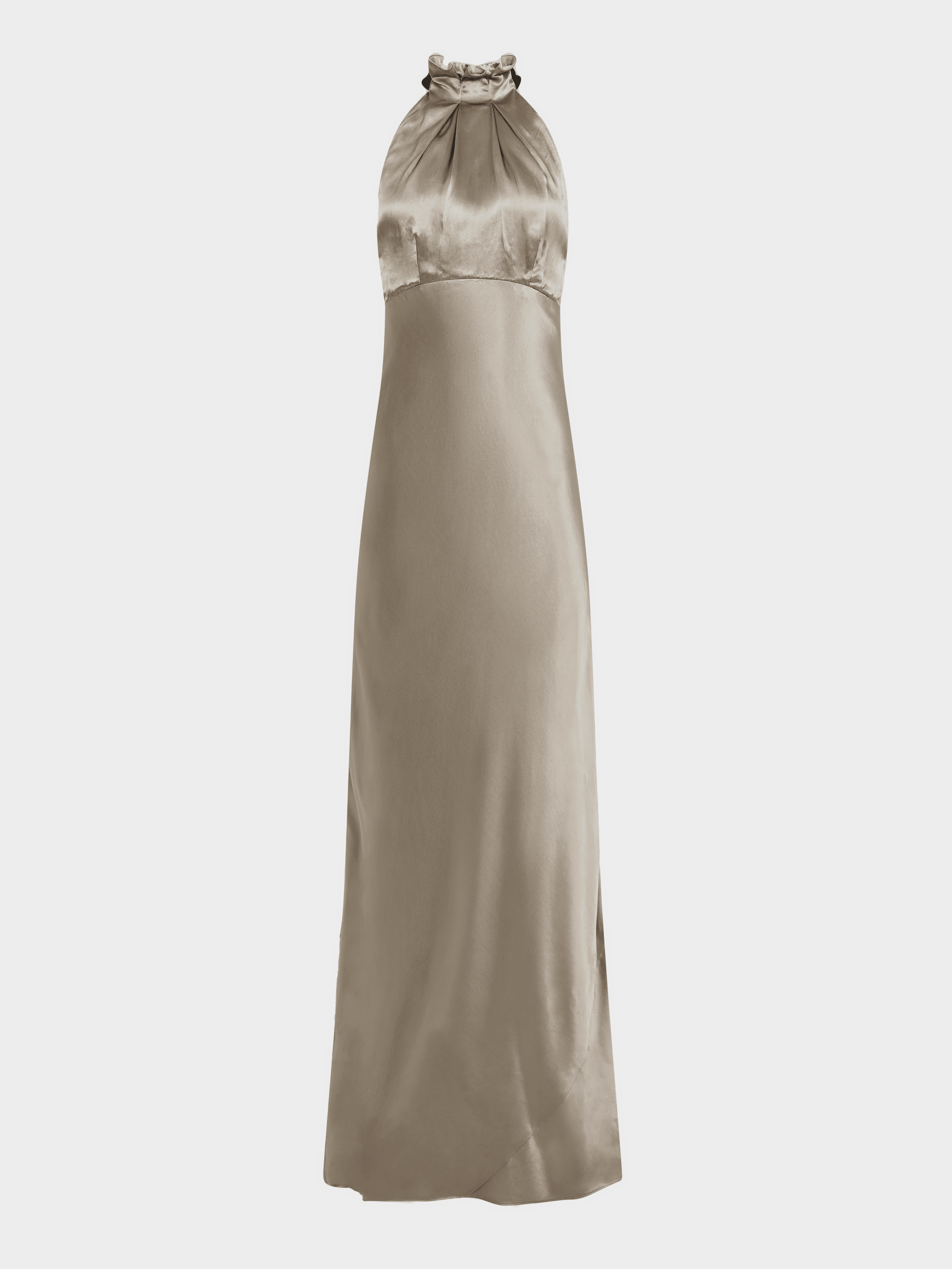 Michelle Dress in Palladium Gold