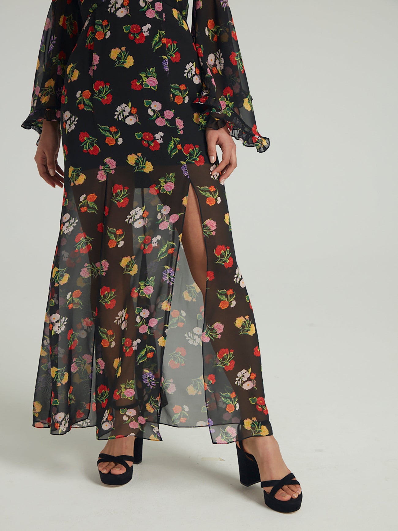 Load image into Gallery viewer, Venyx Poppy Dress in Puja Flowers
