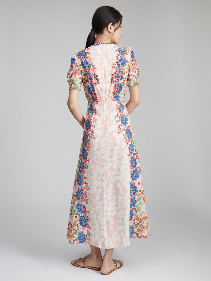 Load image into Gallery viewer, Lea Long Dress in Sugar Berries