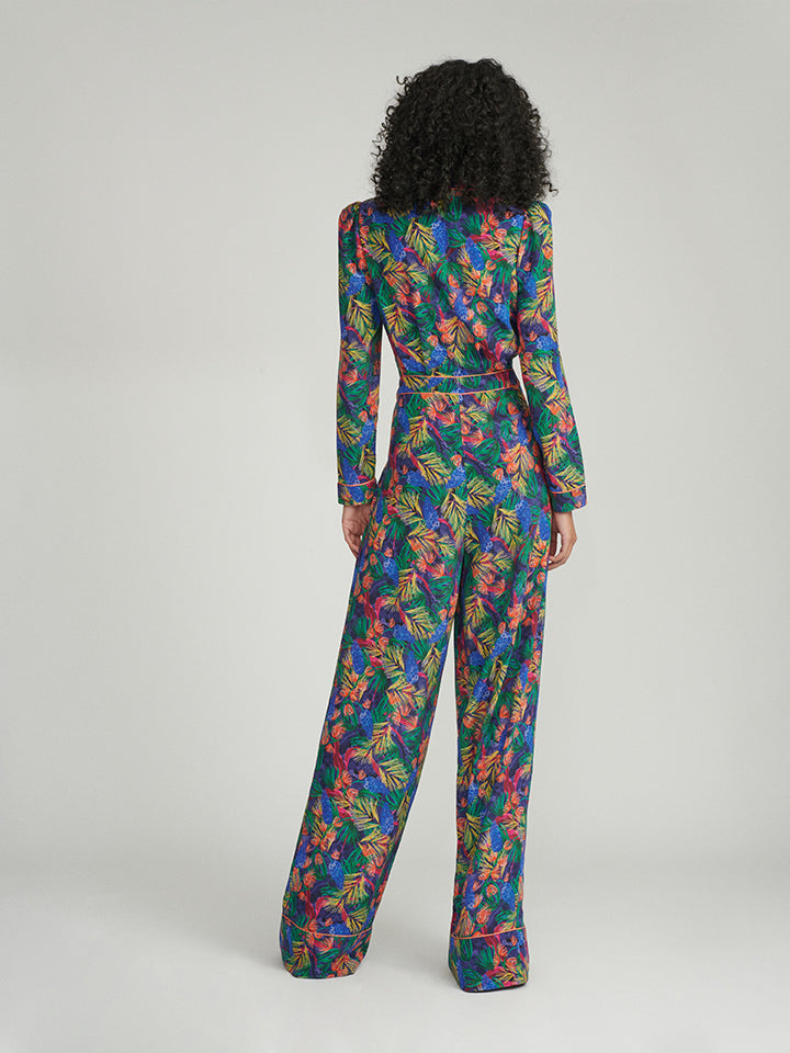 Load image into Gallery viewer, Lulu Jumpsuit in Feather Fern print