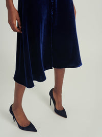 Margot B Dress in Sapphire