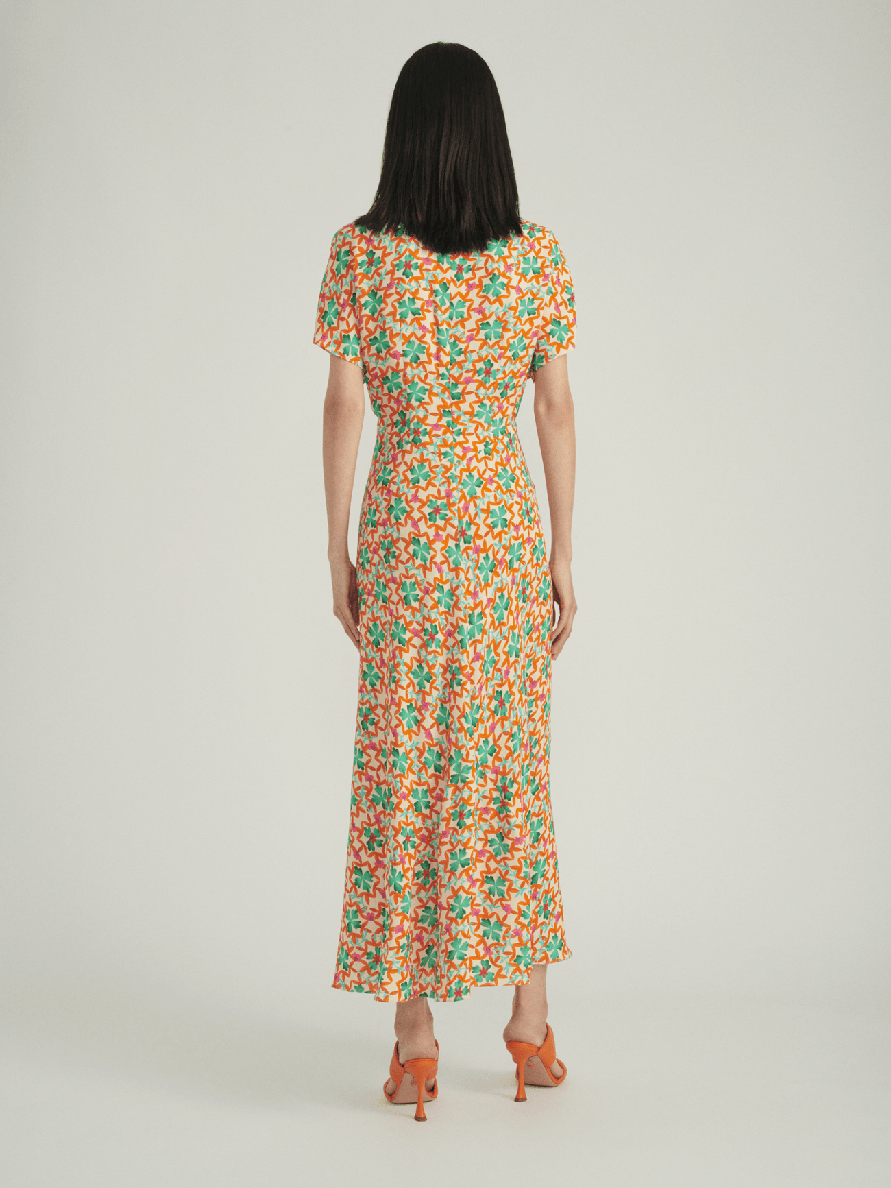 Load image into Gallery viewer, Marta Dress in Sorrel Orange