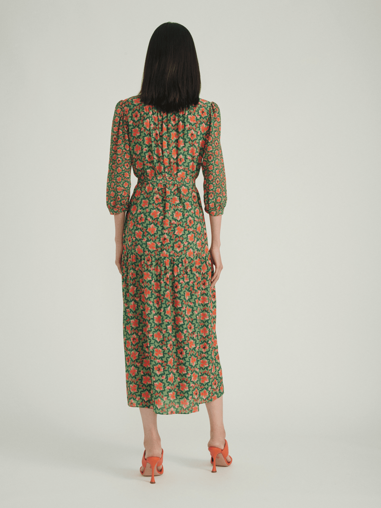 Load image into Gallery viewer, Remi-C Dress in Sorrel Olive