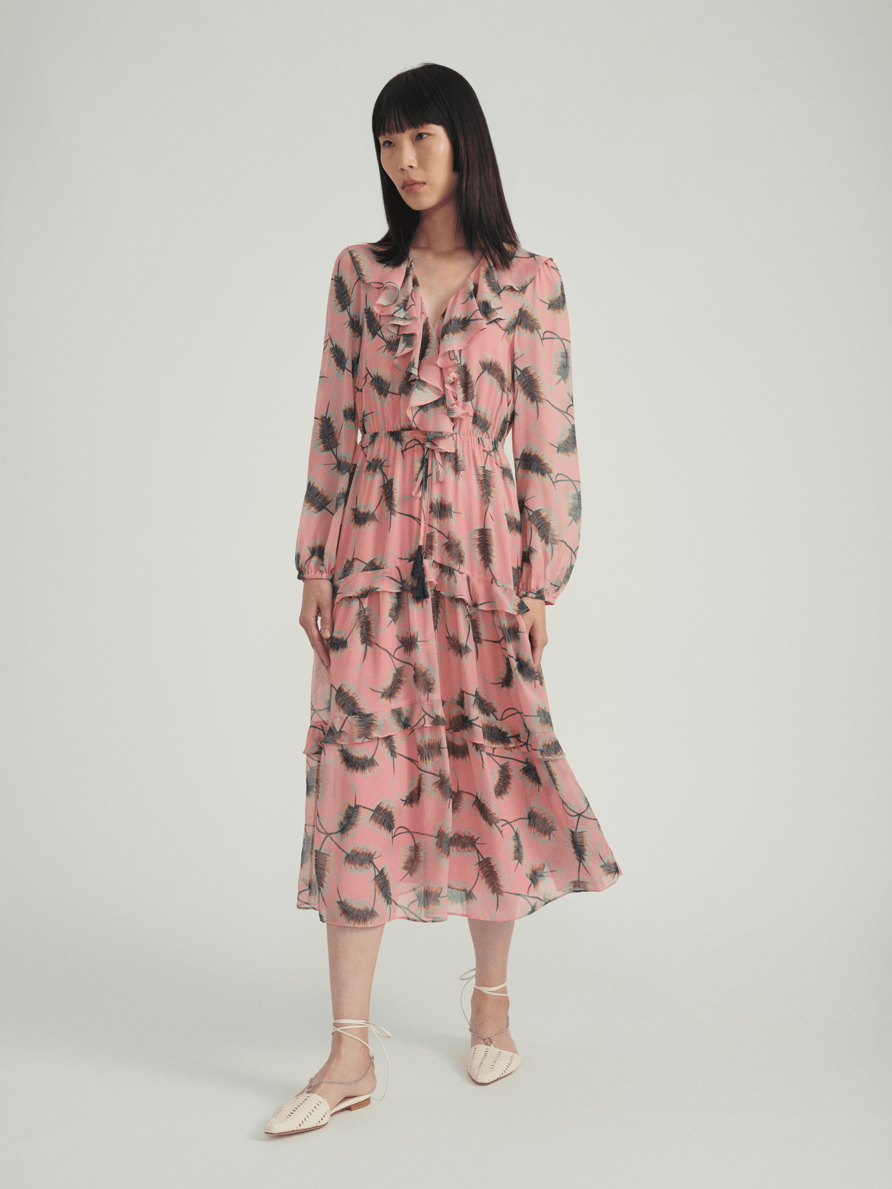 Load image into Gallery viewer, Yara Dress in Quill Rose
