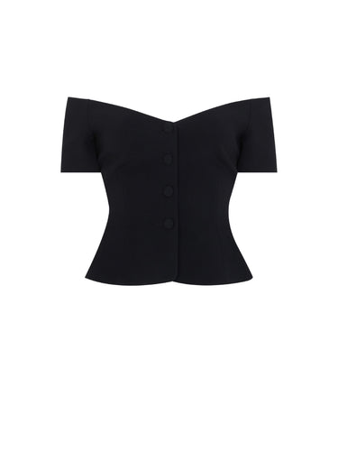 Clementine Top in Black