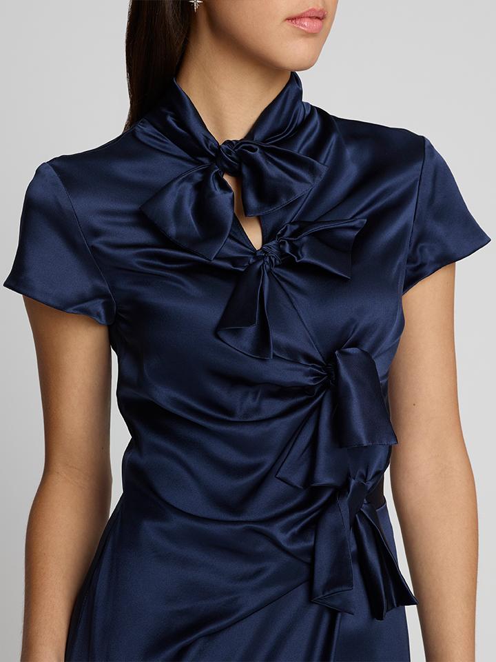 Load image into Gallery viewer, Kelly Dress in Navy