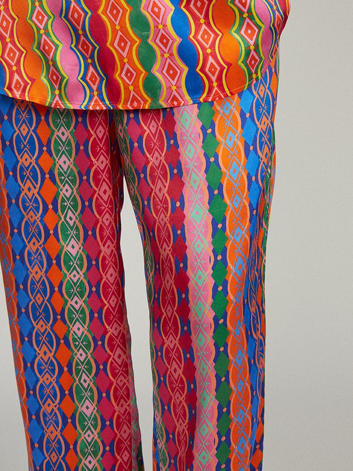 Load image into Gallery viewer, Paige C Trouser in Stripe print