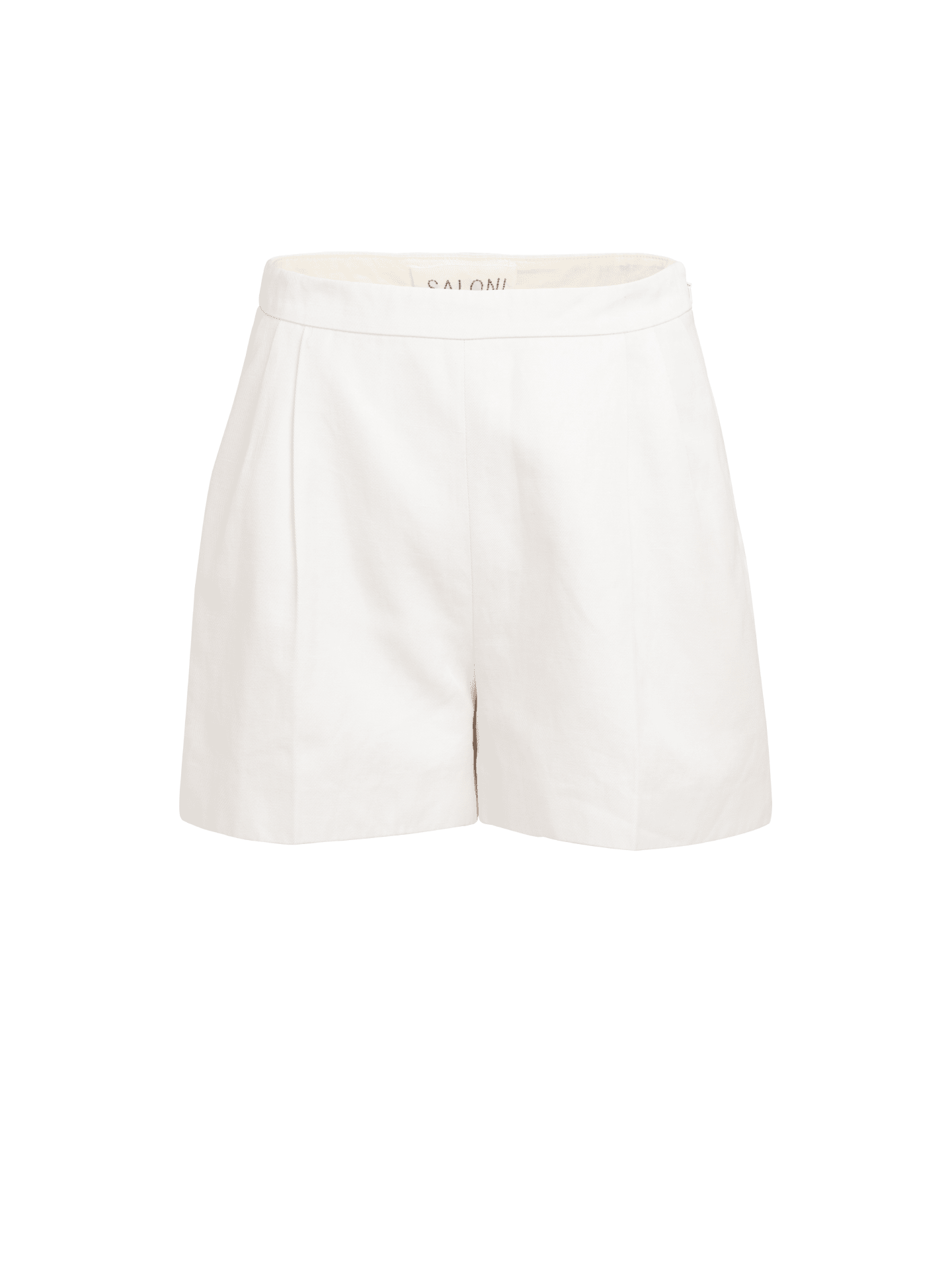 Wide Tailored Shorts in Cream