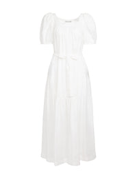 Yashi Dress in White