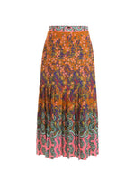 Diana E Skirt in Forest Jewel print