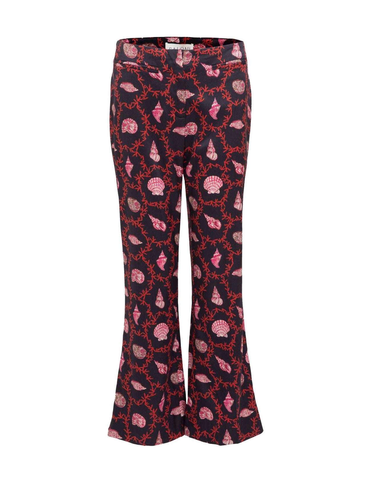 Load image into Gallery viewer, Capri Flute B Trouser in Coral Noir