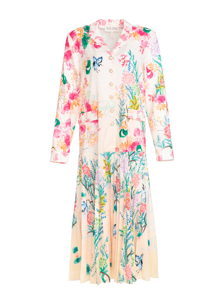Load image into Gallery viewer, Sonia Dress in Kyoto print