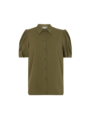 Mae B Shirt in Military Green